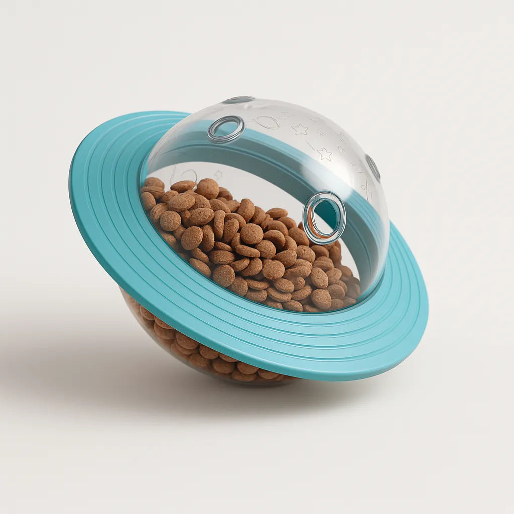 Barkly PlanetTreat™ – Dispensador de Petiscos que Estimula o QI para Cães & Gatos (Todos os Tamanhos)