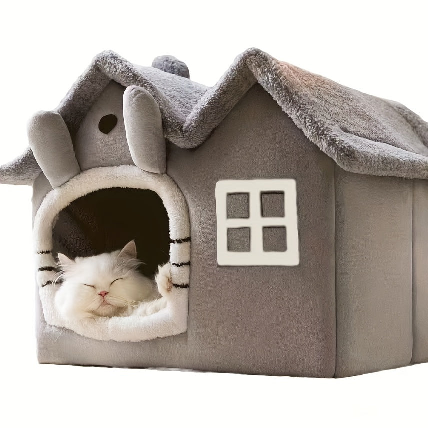 Barkly CloudCushion™ – Soft Structured Sponge Bed for Cats & Small Dogs