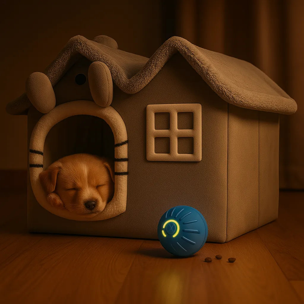 Barkly CloudCushion™ – Cama de Espuma Estruturada e Macia para Gatos & Cães de Pequeno Porte
